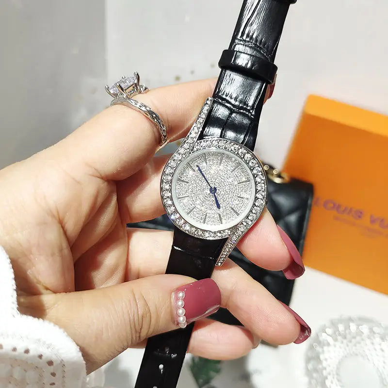 Fully Crystal Rhinestone Women Watches Quartz Fashion Top Brand Luxury Ladies Watch Original Brand Wristwatch For Women