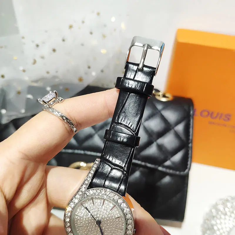 Fully Crystal Rhinestone Women Watches Quartz Fashion Top Brand Luxury Ladies Watch Original Brand Wristwatch For Women