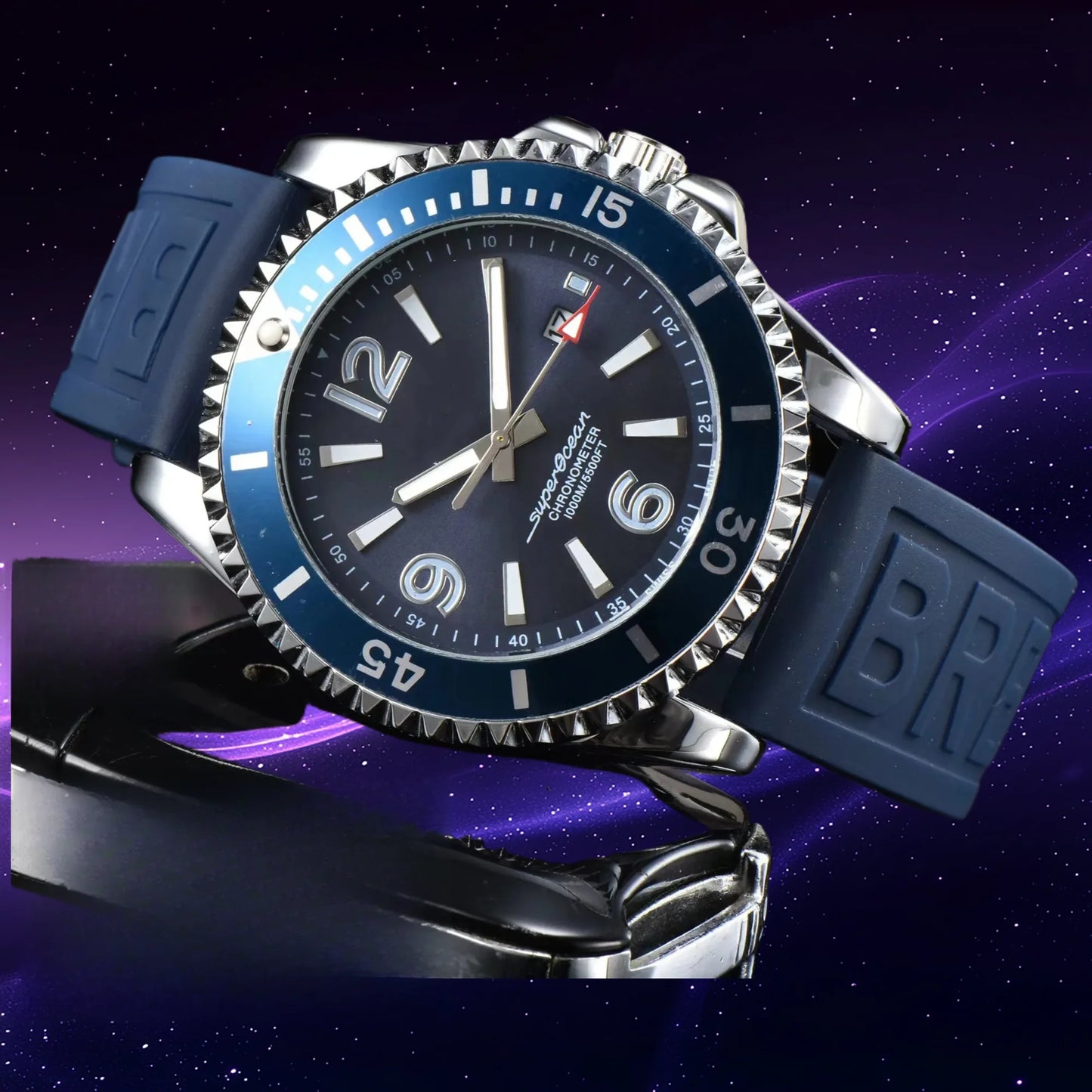 Fashion Luxury Men's Original Branded Watches Business Sports Calendar Chronograph Religio Masculino Classic Quartz Watches