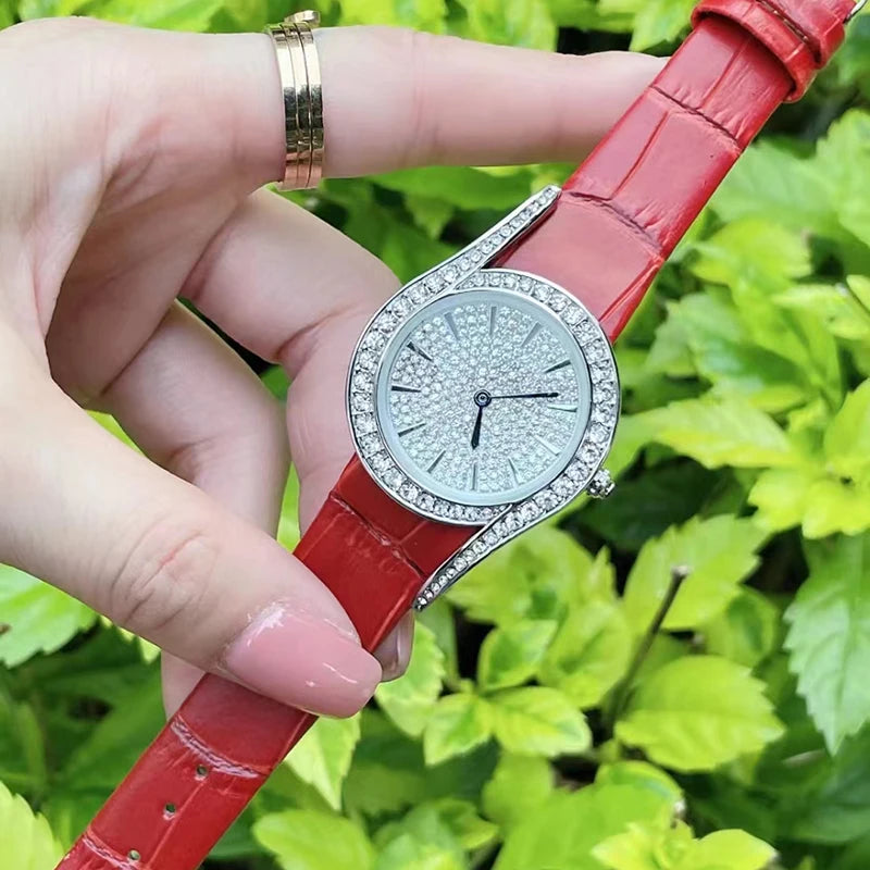 Fully Crystal Rhinestone Women Watches Quartz Fashion Top Brand Luxury Ladies Watch Original Brand Wristwatch For Women